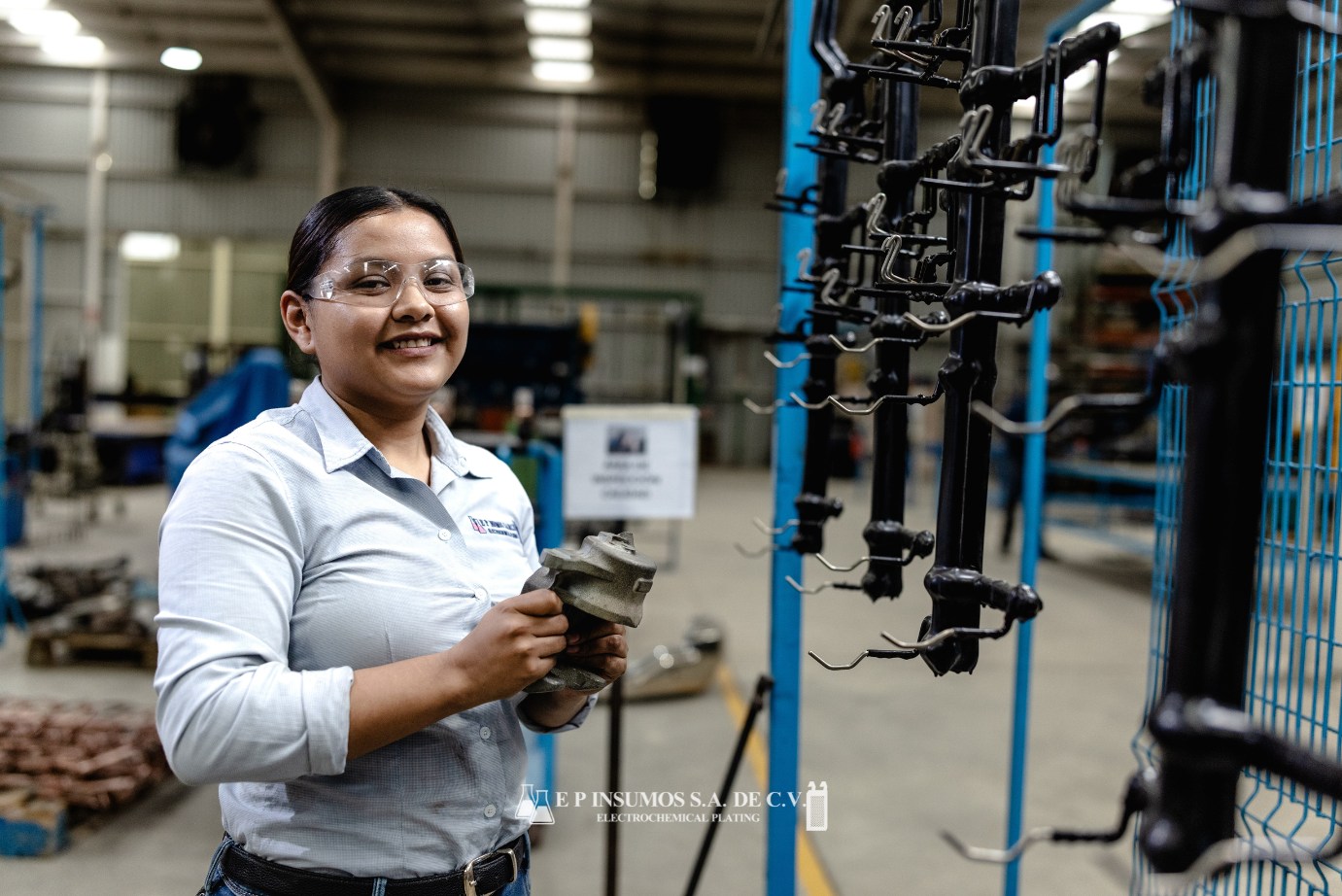 Planta Racks EP Insumos – capacidades de fabricación